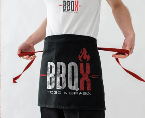 Avental personalizado do BBQX
