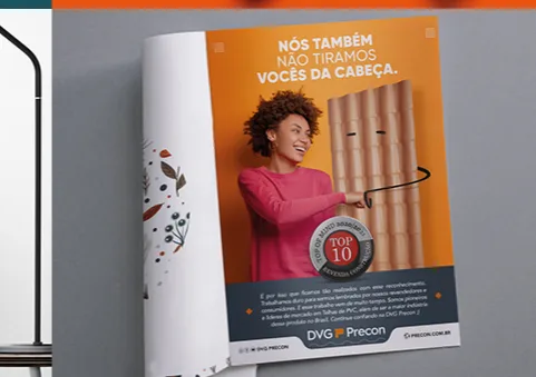Cartaz de campanha da DVG Precon